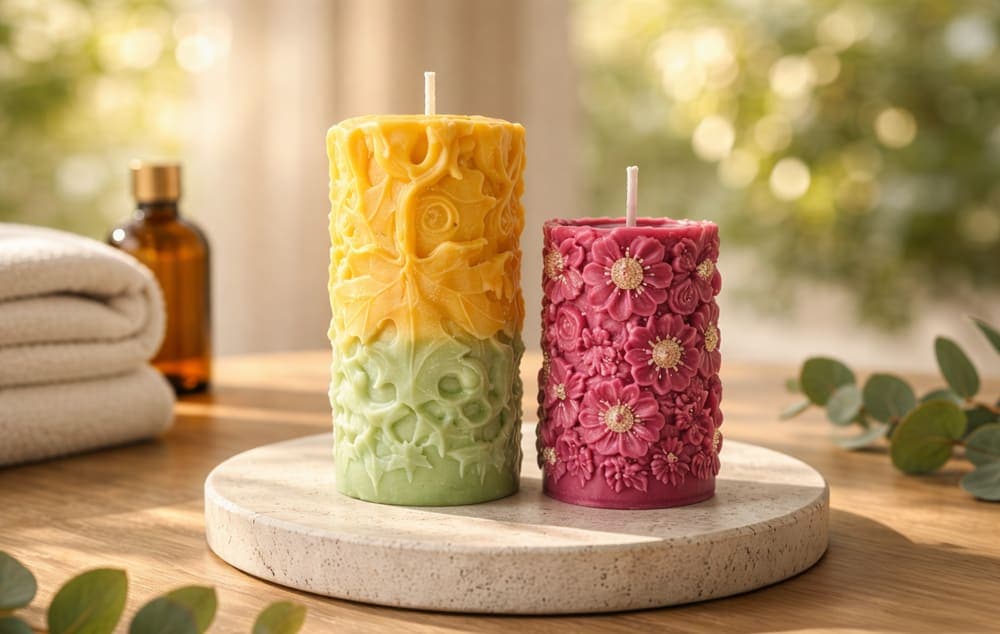 Botanical Duo Pillars