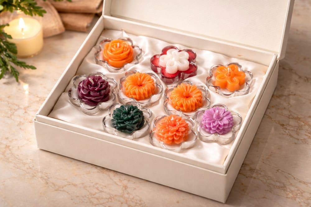 Botanical Tealight Gift Box